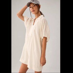 Brand New BY ANTHROPOLOGIE V-NECK TIERED-SLEEVE TUNIC DRESS